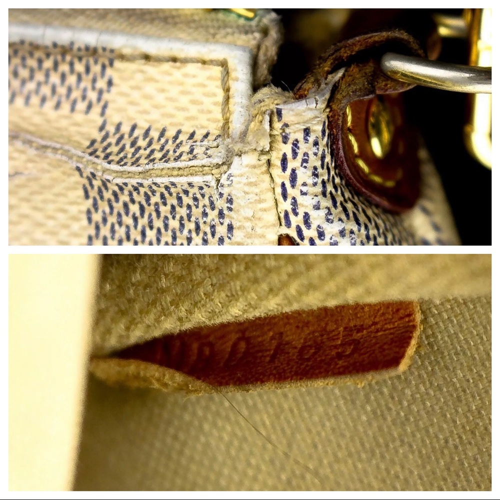 Authentic Louis Vuitton Eva Azur White sophia - Picture 8 of 8